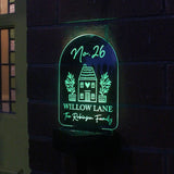 Personalised Home Outdoor Solar Light: 9 - Solar Lights By Gift Moments
