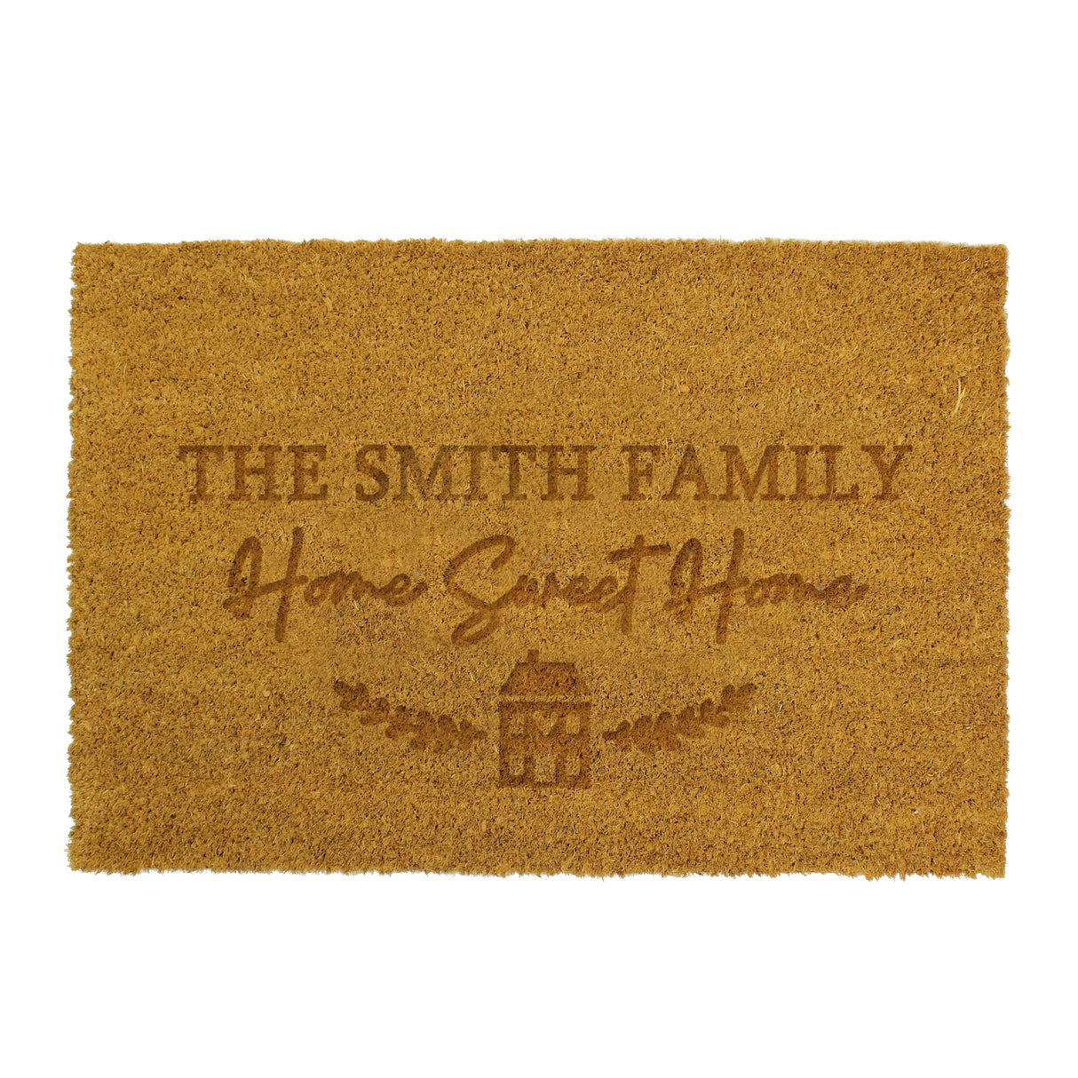 Personalised Home Sweet Home Rectangle Indoor Doormat: 5 - Doormats By Gift Moments