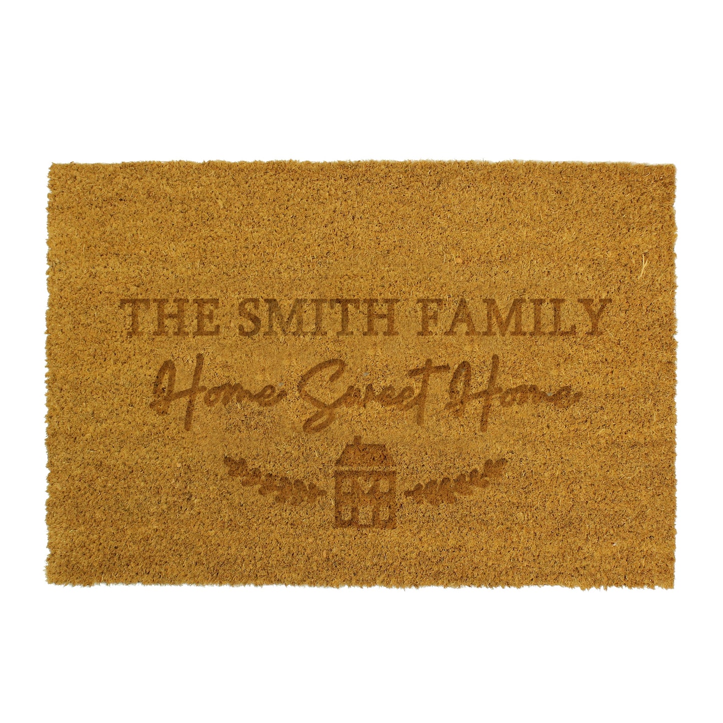 Personalised Home Sweet Home Rectangle Indoor Doormat: 5 - Doormats By Gift Moments