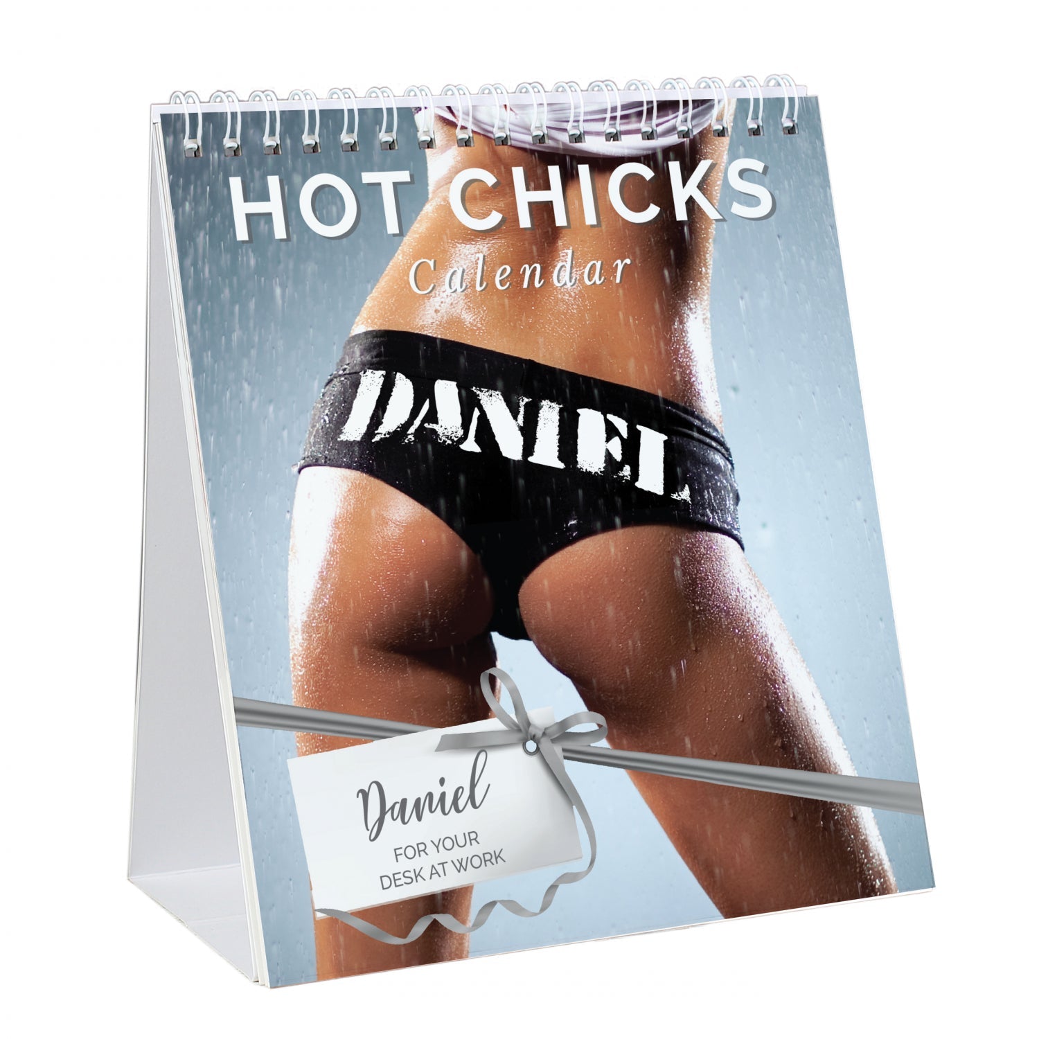 Personalised Hot Chicks Desk Calendar: 5 - Calendars & Planners By Gift Moments