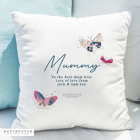 Personalised Hotchpotch Butterfly Cushion: 1 - Cushions By Hotchpotch