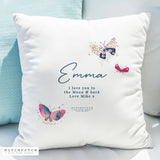 Personalised Hotchpotch Butterfly Cushion: 3 - Cushions By Hotchpotch