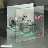 Personalised Hotchpotch Butterfly Mirrored Tealight Holder: 2 - Candle Holders By Hotchpotch