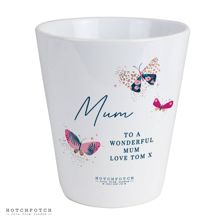 Personalised Hotchpotch Butterfly Plant Pot: 5 - Pots & Planters By Hotchpotch