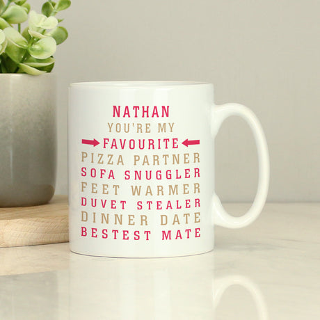 Personalised Hotchpotch My Favourite Mug: 2 - Mugs By Hotchpotch