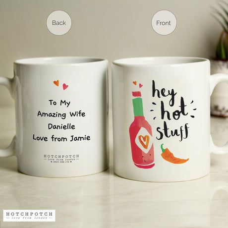 Personalised Hotchpotch Hot Stuff Mug: 3 - Mugs By Hotchpotch