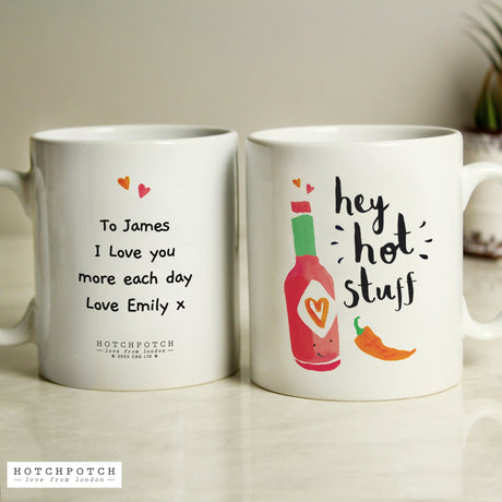 Personalised Hotchpotch Hot Stuff Mug: 1 - Mugs By Hotchpotch
