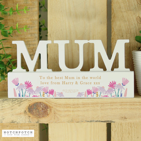 Personalised Hotchpotch Wild Flower Mum Ornament: 3 - By Gift Moments