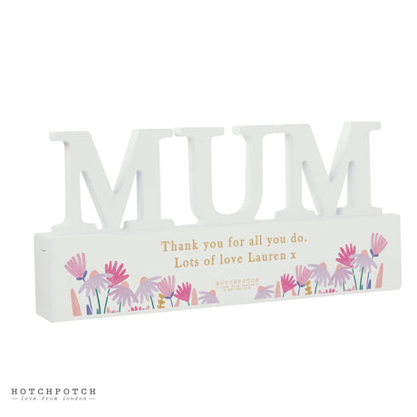 Personalised Hotchpotch Wild Flower Mum Ornament: 5 - By Gift Moments