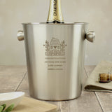 Personalised House Stainless Steel Ice Bucket: 2 - Barware By Gift Moments