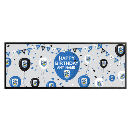 Personalised Huddersfield Town FC Balloons Bar Runner: 1 - Barware By Huddersfield Town