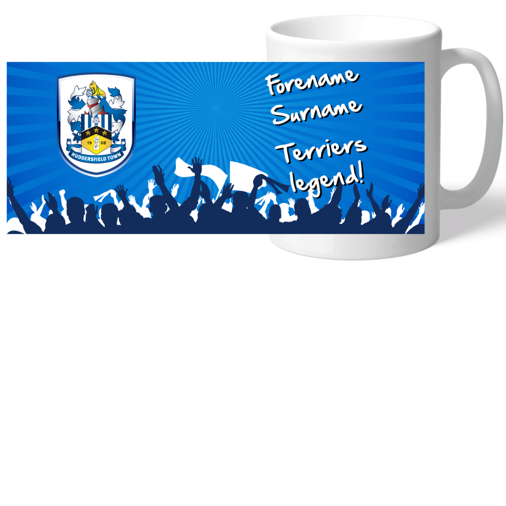 Personalised Huddersfield Town Legend Mug: 2 - Mugs By Huddersfield Town