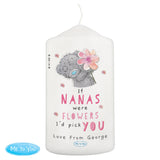 Personalised Me To You If... Were Flowers Pillar Candle: 5 - Candles
