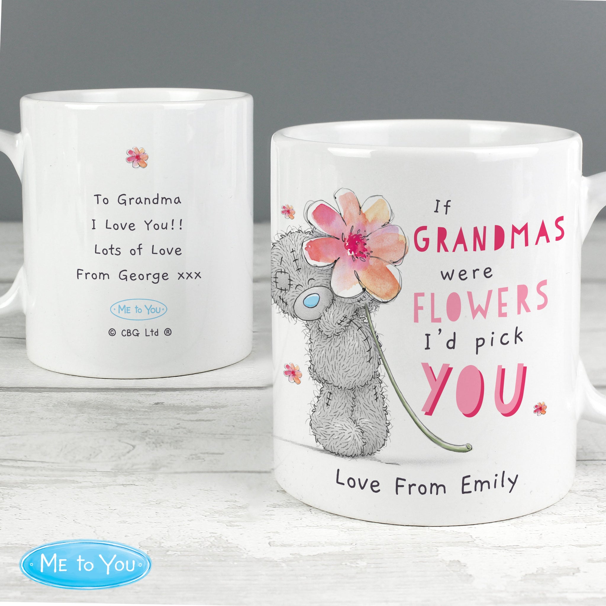 Personalised Me To You If...Were Flowers Mug: 3 - Mugs