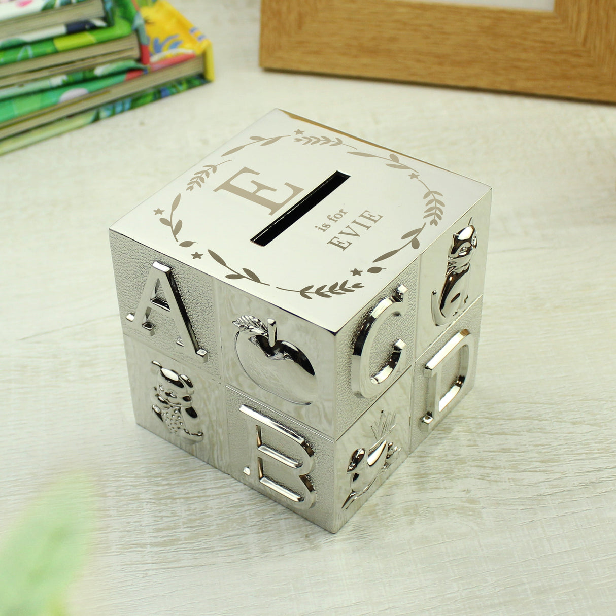 Personalised Initial ABC Money Box: 3 - Money Boxes By Gift Moments