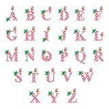 Personalised Initial Little Robin Bauble: 6 - Christmas Baubles By Gift Moments