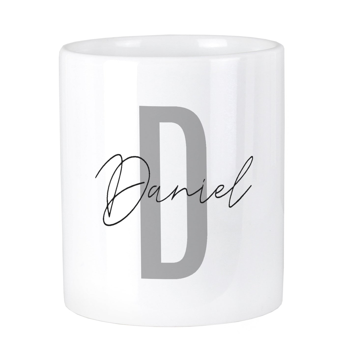 Personalised Initial & Name Ceramic Storage Pot: 4 - Storage By Gift Moments
