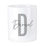 Personalised Initial & Name Ceramic Storage Pot: 4 - Storage By Gift Moments