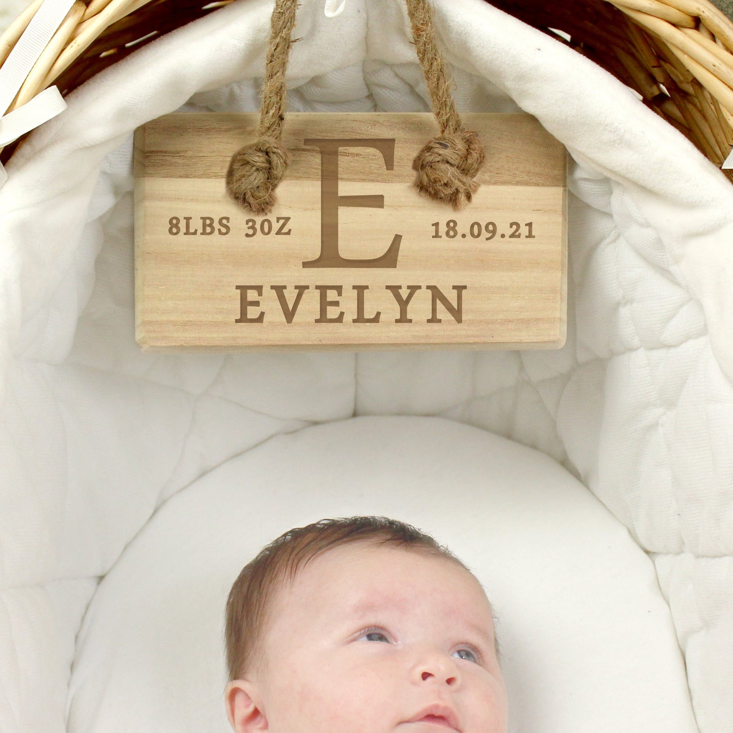 Personalised Initial Wooden Sign: 2 - Signs & Plaques By Gift Moments