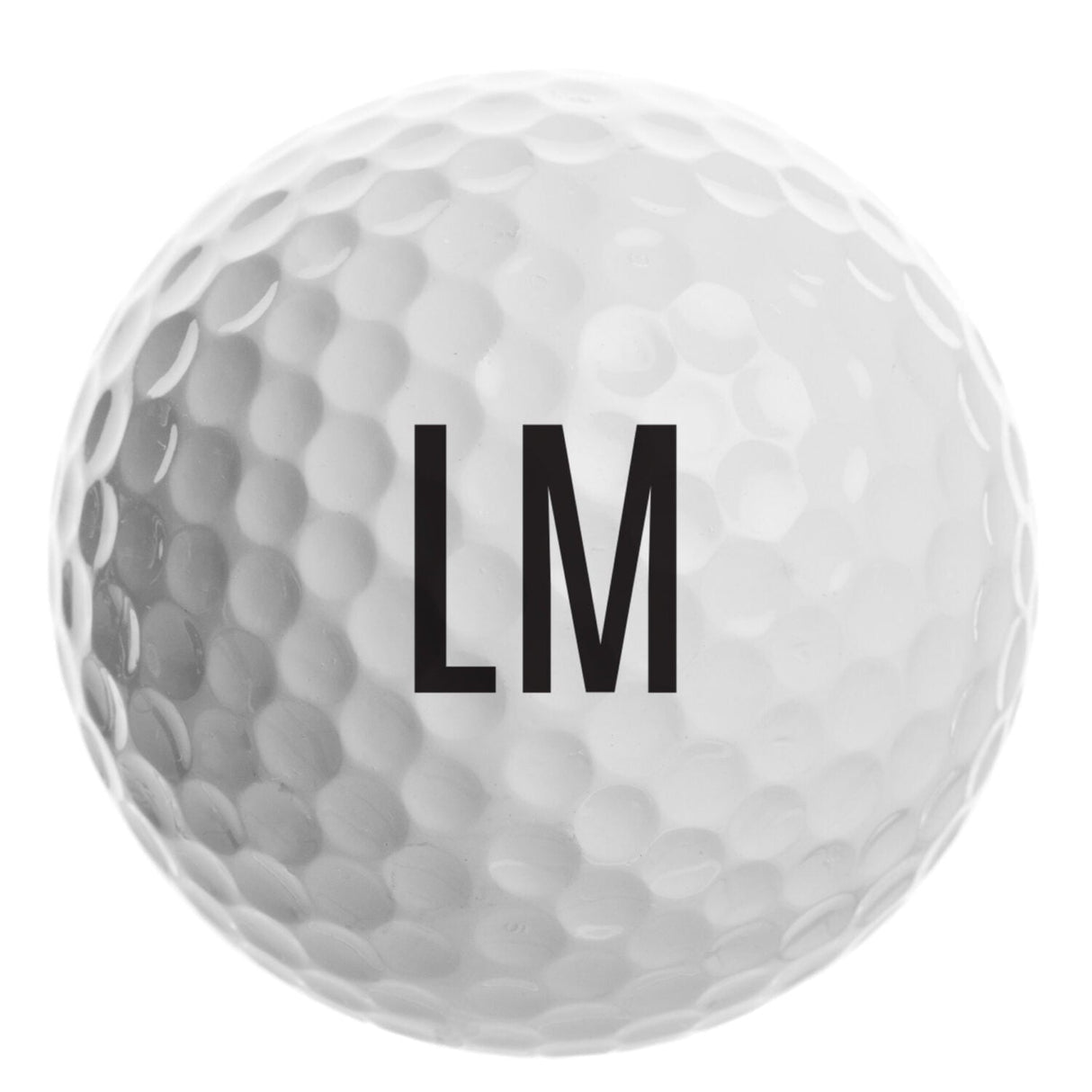 Personalised Initials Golf Ball: 4 - Golf Balls By Gift Moments