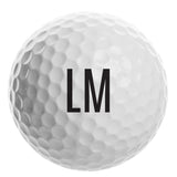 Personalised Initials Golf Ball: 4 - Golf Balls By Gift Moments