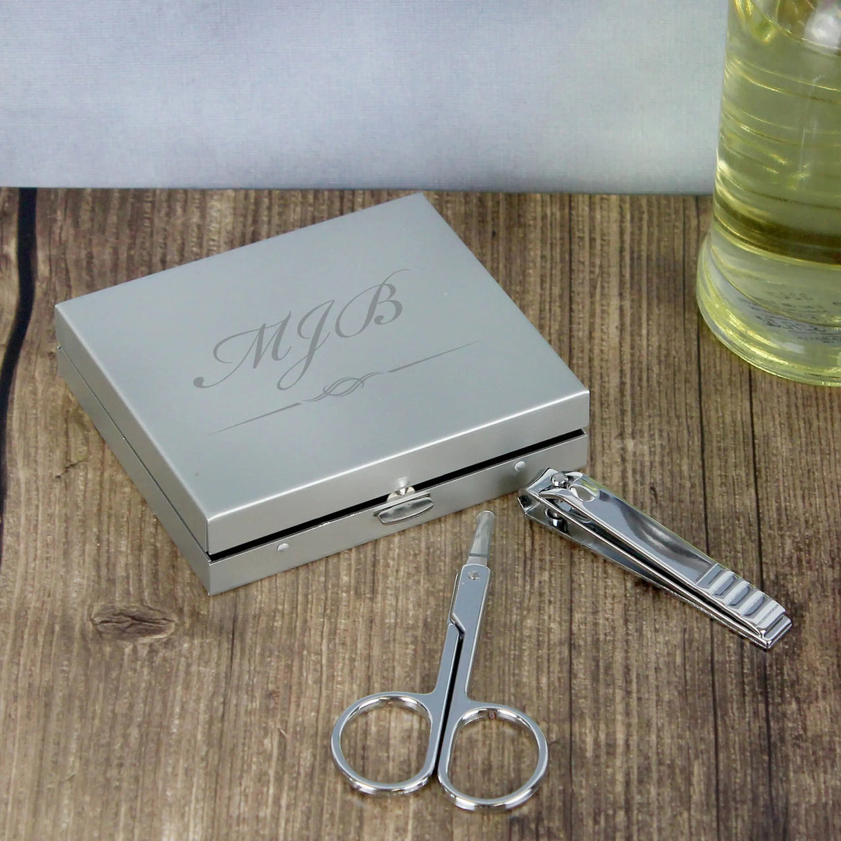 Personalised Initials Manicure Set: 2 - Travel Accessories By Gift Moments