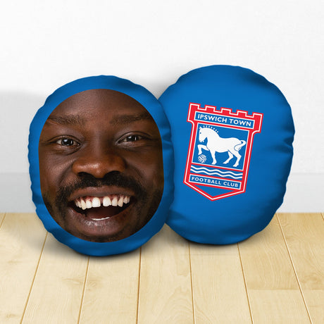 Personalised Ipswich Town FC Crest Mush Cush: 1 - Cushions By Ipswich Town