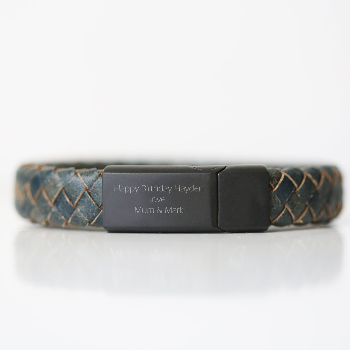 Personalised Iron Antique Style Bracelet: 1 - Medium 20cm - Bracelets By Gift Moments