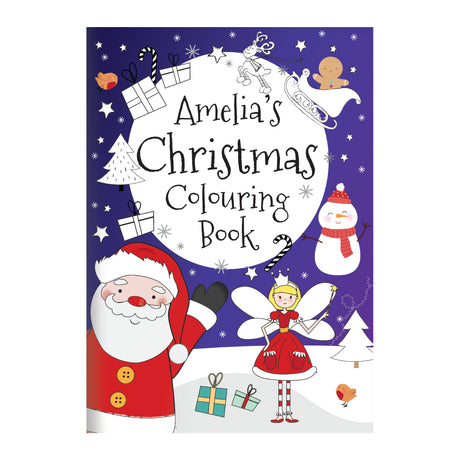 Personalised ’It’s Christmas’ Fairy Colouring Book: 7 - Books By Gift Moments