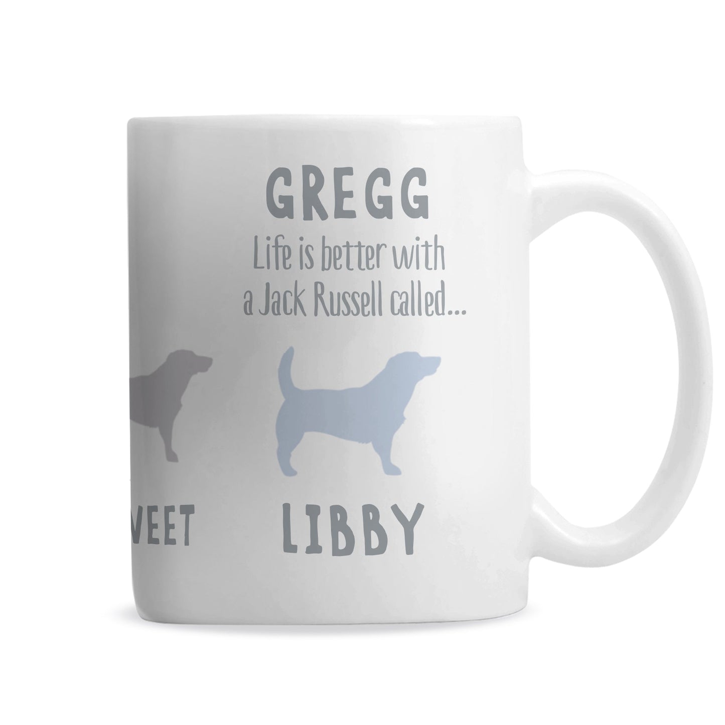Personalised Jack Russell Dog Breed Mug: 5 - Mugs By Gift Moments