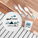 Personalised Kids Adventure Dining Set: 1 Tableware By Gift Moments