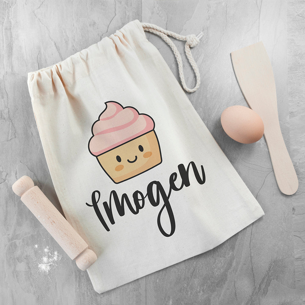 Personalised Kids Cupcake Baking Set: 2 - Kitchen Tools & Utensils By Gift Moments