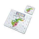 Personalised Kid’s Dragon Placemat & Coaster Set: 3 - Placemats By Gift Moments