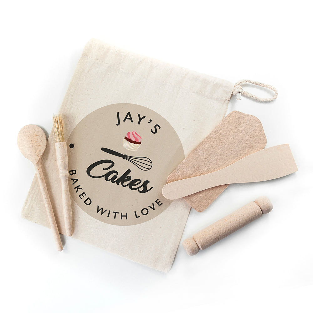 Personalised Kids Home Bakery Set - Shop Kitchen Tools & Utensils At Gift Moments - 4