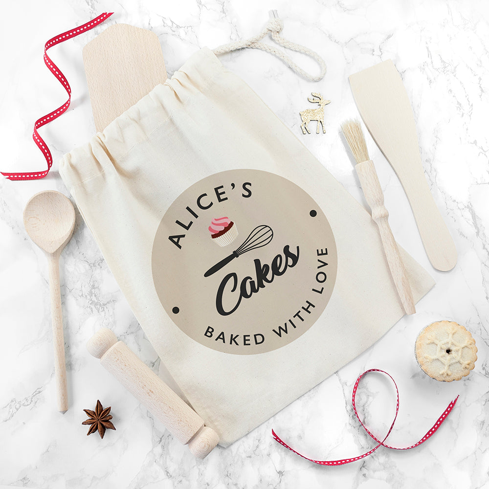 Personalised Kids Home Bakery Set - Shop Kitchen Tools & Utensils At Gift Moments - 1
