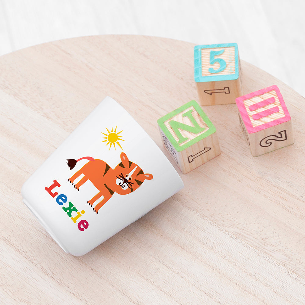 Personalised Kids Noah’s Ark Dining Set: 4 - Tableware By Gift Moments