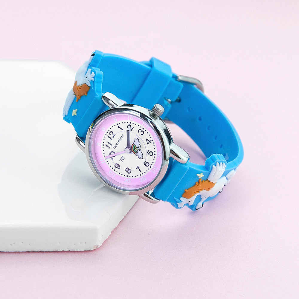 Personalised Kids Rainbow Unicorn Watch: 5 - Watches By Gift Moments