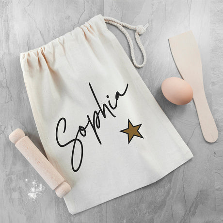Personalised Kids Star Baking Set: 2 - Kitchen Tools & Utensils By Gift Moments