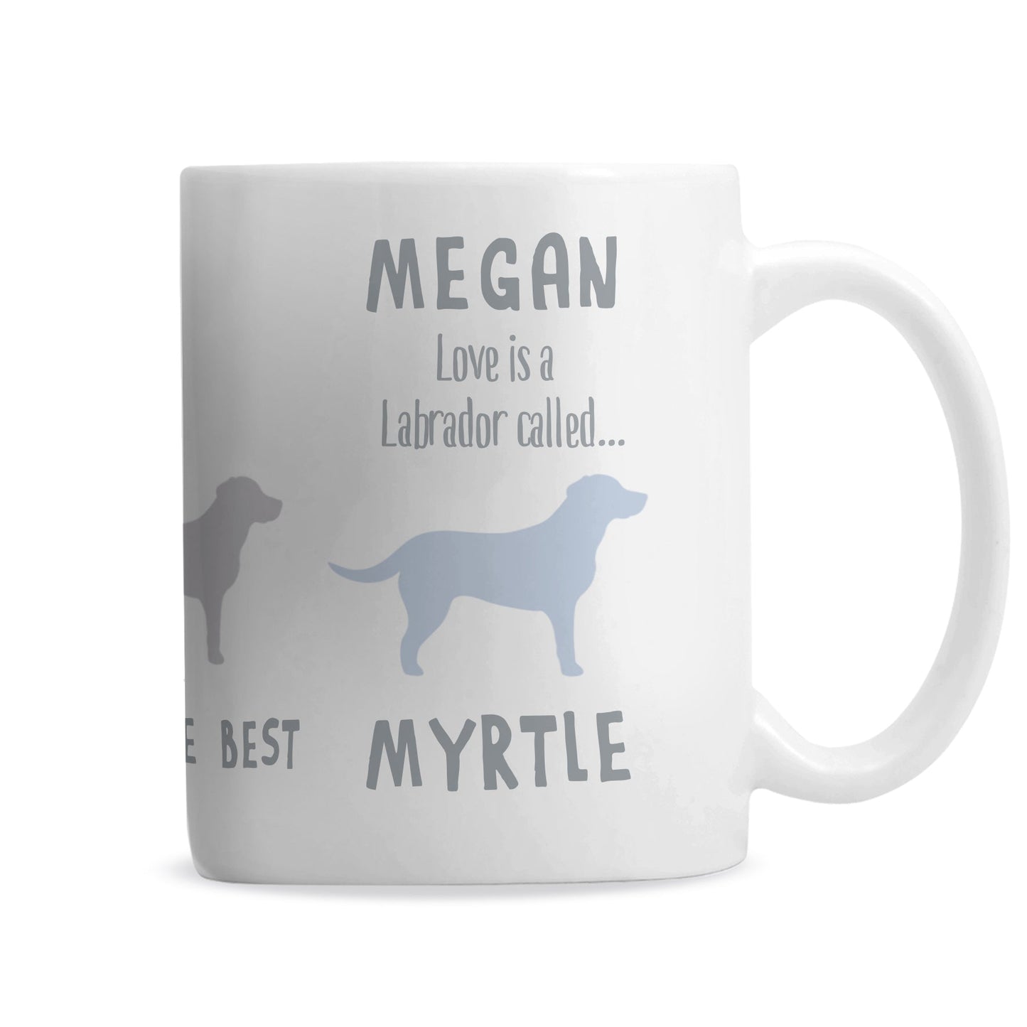 Personalised Labrador Dog Breed Mug: 5 - Mugs By Gift Moments