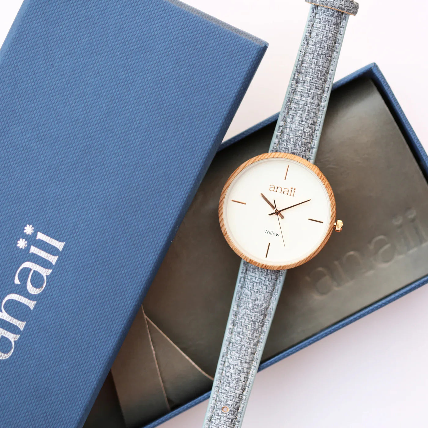 Personalised Ladies Anaii Watch Lake Blue: 5 - Watches By Gift Moments