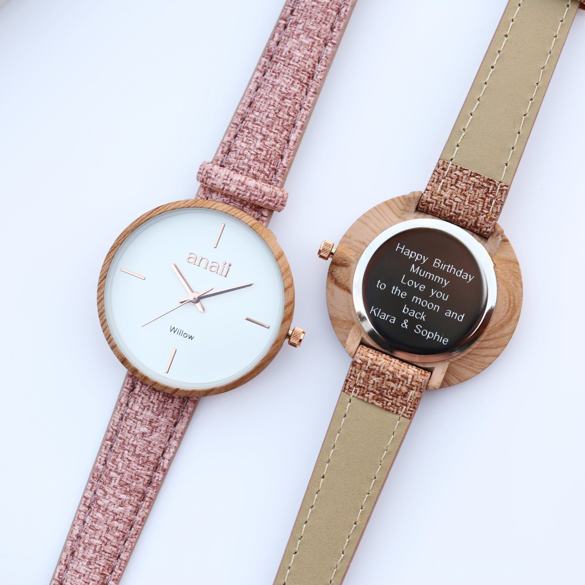 Personalised Ladies Anaii Watch Sweet Pink: 3 - Watches By Gift Moments
