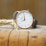Personalised Ladies Architēct Blanc Watch Light Grey: 5 - Watches By Architect Watches