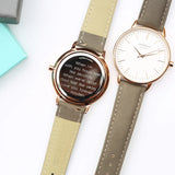 Personalised Ladies Architēct Blanc Watch Light Grey: 6 - Watches By Architect Watches