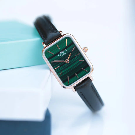 Personalised Ladies Architēct Lille Watch Pine Green: 1 - Watches By Architect Watches