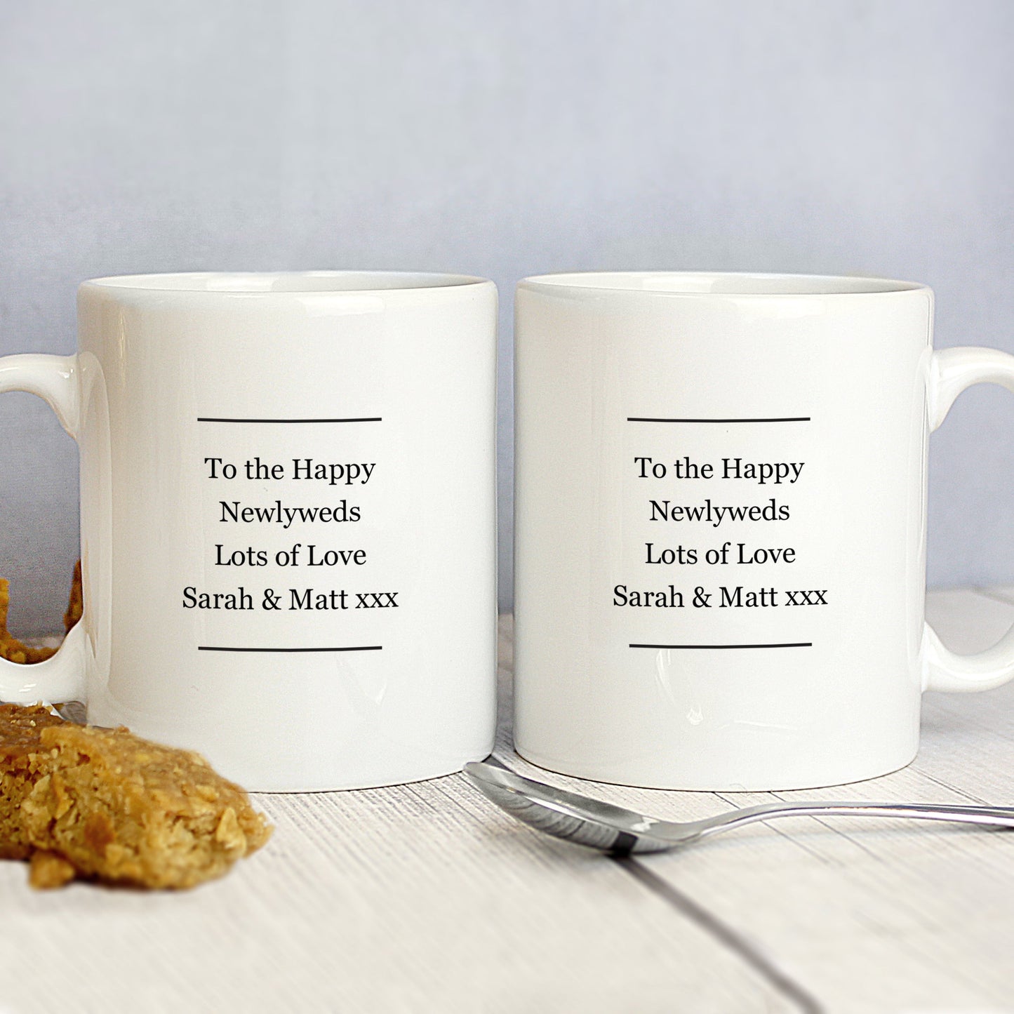 Personalised Ladyship and Lordship Mug Set: 2 - Mugs By Gift Moments