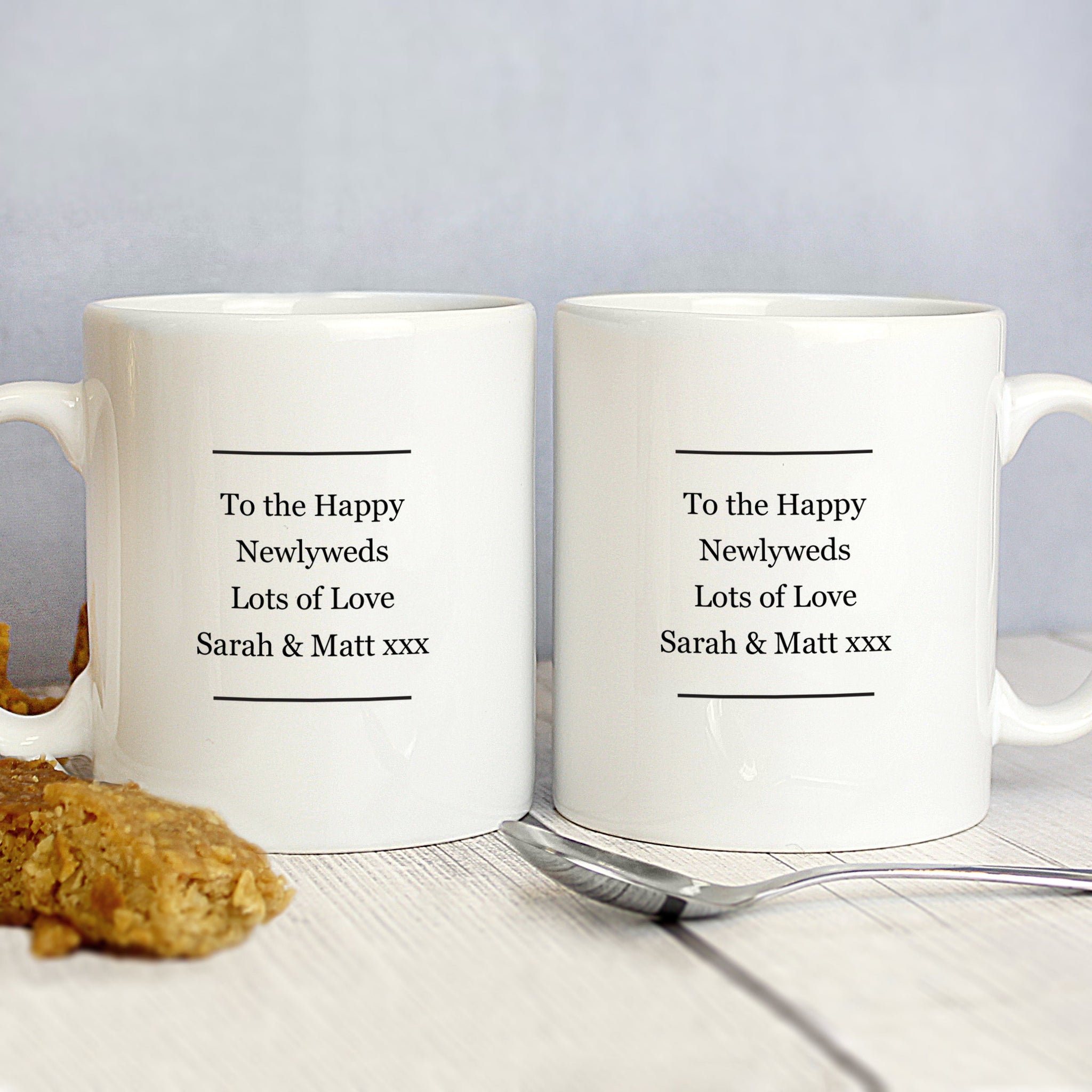 Personalised Ladyship and Lordship Mug Set: 2 - Mugs By Gift Moments
