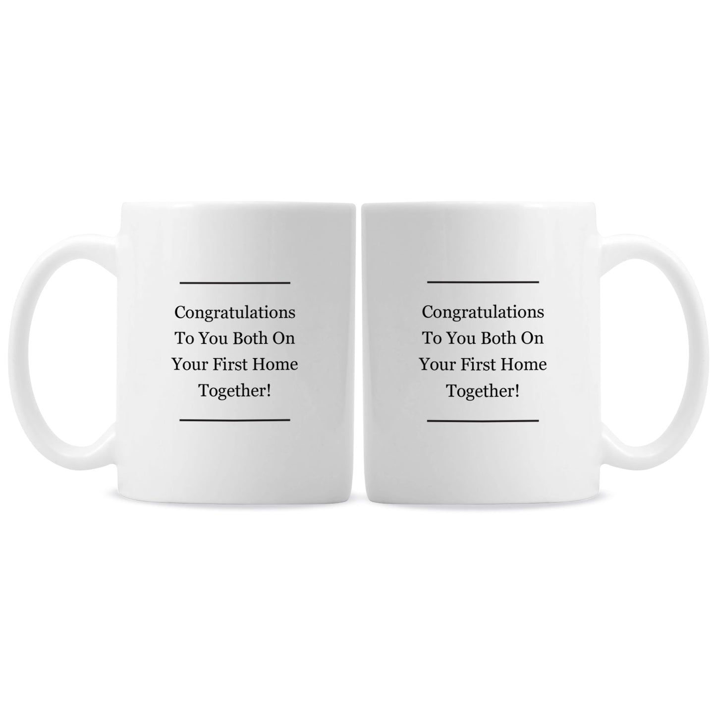 Personalised Ladyship and Lordship Mug Set: 6 - Mugs By Gift Moments