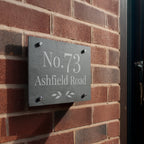 Personalised Leaf Slate House Sign - Shop Signs & Plaques At Gift Moments - 3