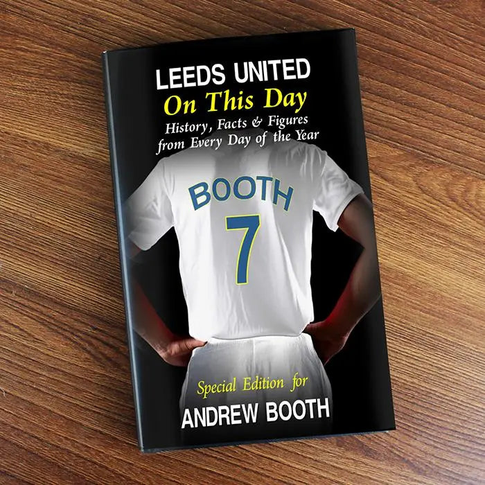 Personalised Leeds United Historical Keepsake Book: 2 - Books By Gift Moments