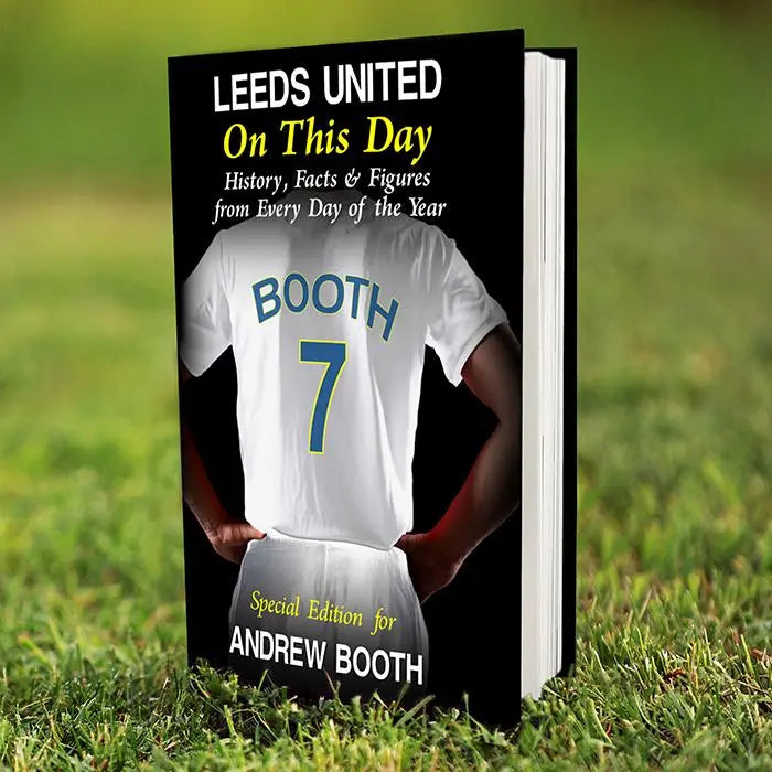 Personalised Leeds United Historical Keepsake Book: 1 - Books By Gift Moments